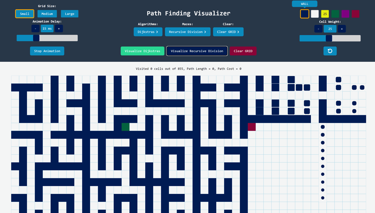 path-finding-visualizer image 3